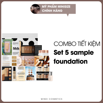 Combo 5 sample foundation