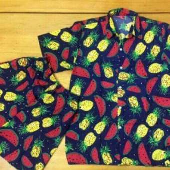 Bộ Chuối Hoa Quả Đi Biển Đi Dã Ngoại Mặc Nhóm Có Đủ Size