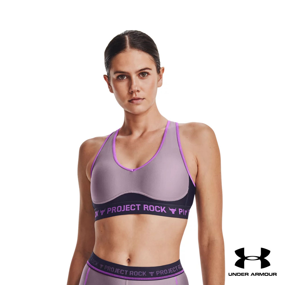 Women's Project Rock Crossback Family Printed Sports Bra