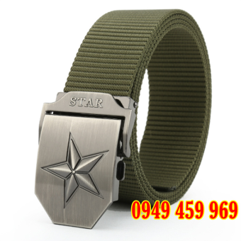 Dây Lưng Lính - Thắt Lưng Lính - Dây Nịt Vải Bố Xịn