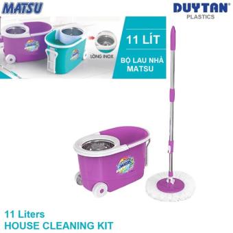 Bộ lau nhà 11 lít Matsu Duy Tân lòng vắt inox