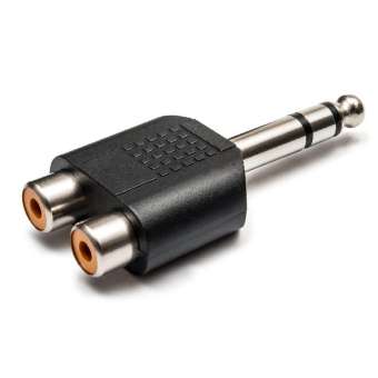 Jack chuyển 6ly stereo ra 2 Jack hoa sen (RCA)