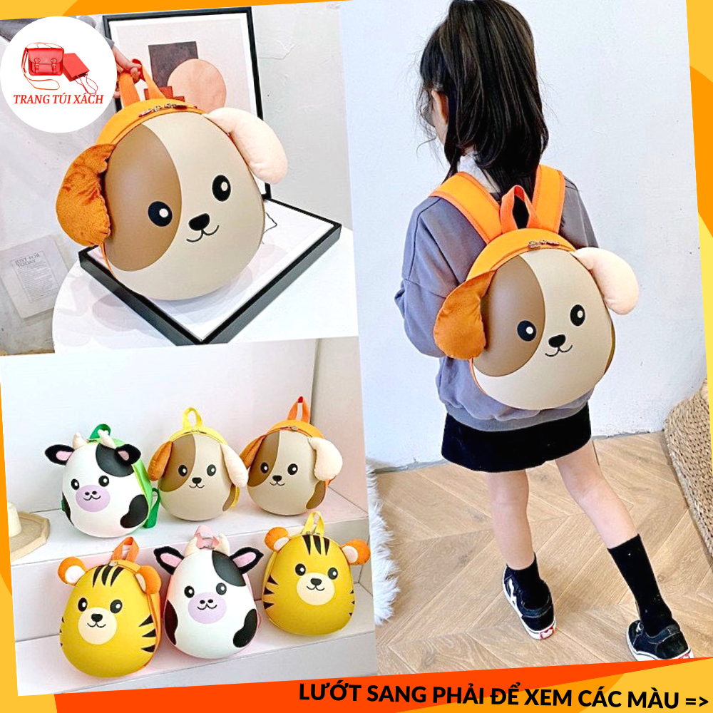 Balo mini cho bé hình con vật siêu đáng yêu đi học đi chơi bl07