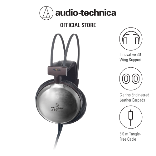 Audio-Technica ATH-A2000X Audiophile Closed-Back Dynamic Titanium Headphones