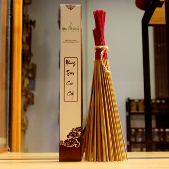 Nhang Trầm Hương An Nhiên Phổ Thông 30cm-80cây, Nhang Trầm Sạch Ít Khói