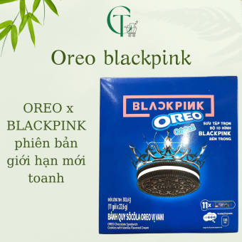 Hộp bánh quy Socola Oreo vị vani phiên bản OREO x BLACKPINK
