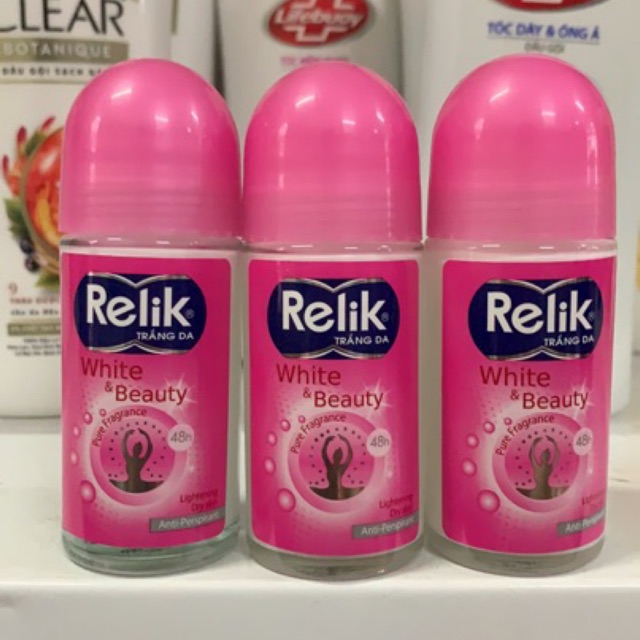 Relik lăn khử mùi trắng mịn màng thơm nồng nàn 50ml