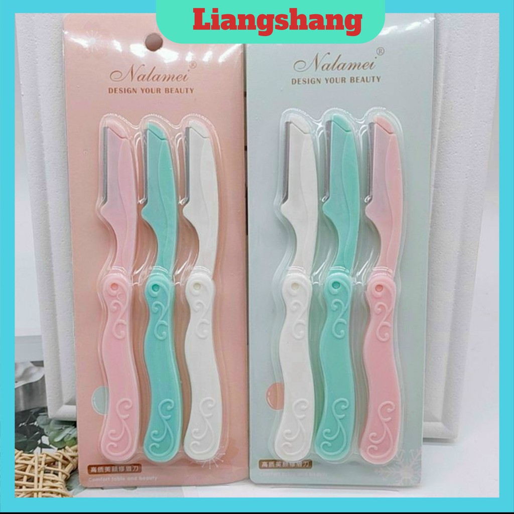 Dao cạo lông mày- set 3 dao cạo tiện dụng