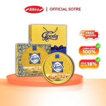 Bánh Goody Cao Cấp Bibica hộp thiếc 454g