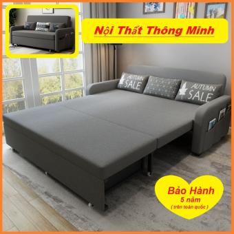 [Có Video] Giường Ngủ Kiêm Ghế Sofa 1m60 x 1m90 Nệm Bọt Biển Tự Nhiên Giường Đa Năng Giường Hộp Sofa Giường Đa Năng