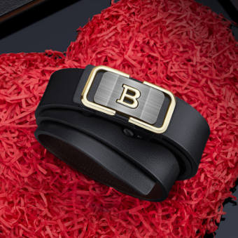 Thắt lưng nam cao cấp fullbox, Dây lưng nam da bò, Dây nịt nam