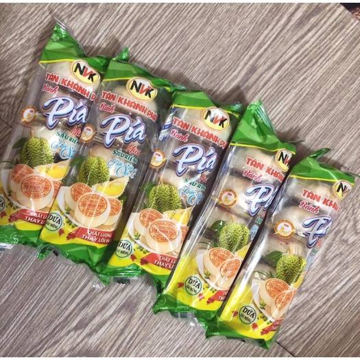 2 cây bánh pía mini sốc trăng siêu ngon( cây 5 cái) pía xanh