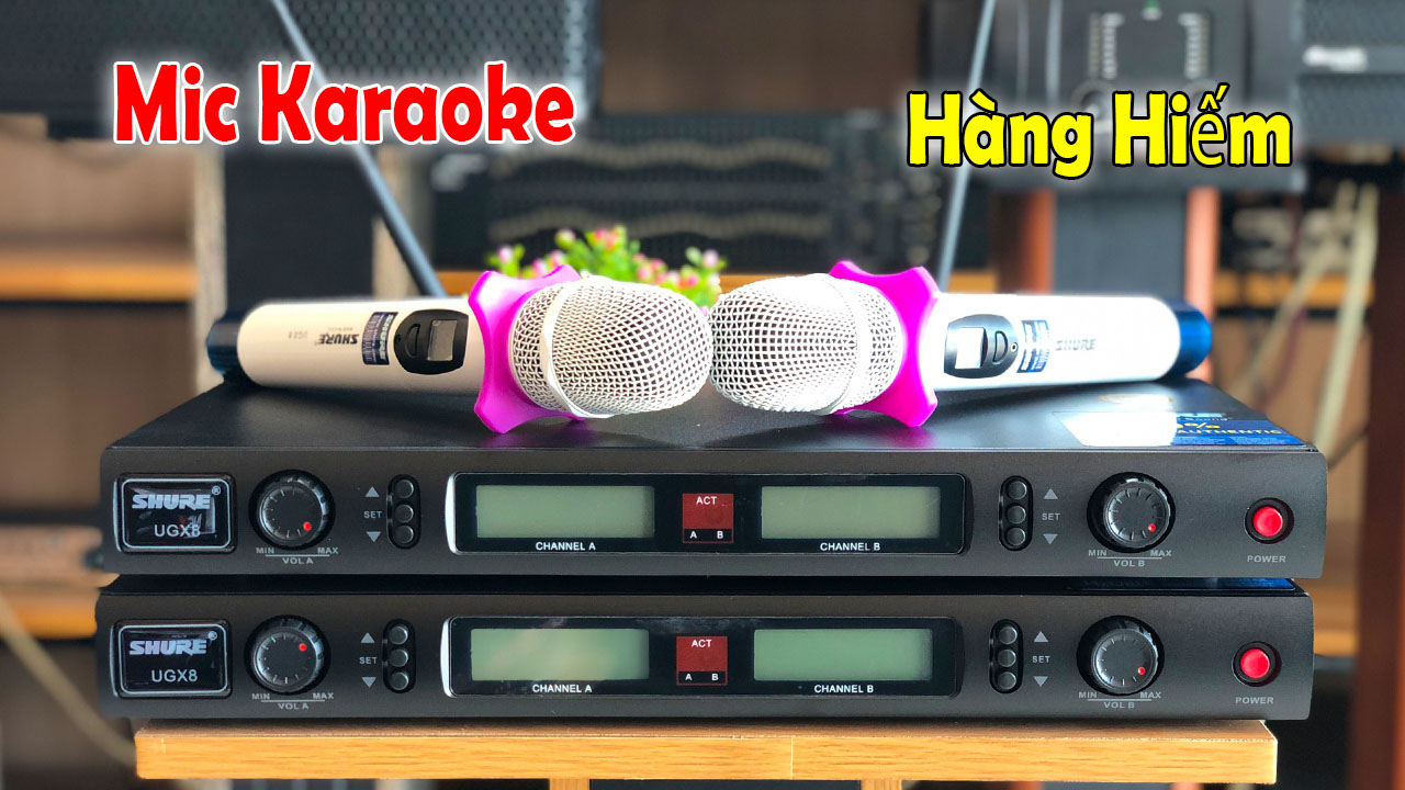 Mic shure ugx8 đời đầu chuyên nghiệp