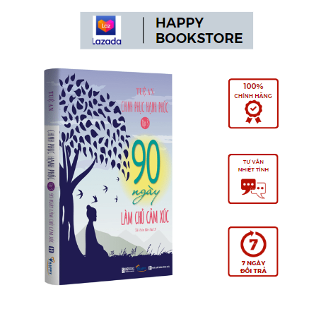 Sách - 90 ngày làm chủ cảm xúc - chinh phục hạnh phúc tập 3