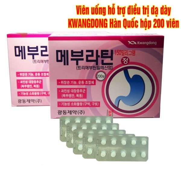 Viên uống dạ dày kwangdong hàn quốc, hộp 200 viên, giúp cải thiện hiệu quả vấn đề đau dạ dày