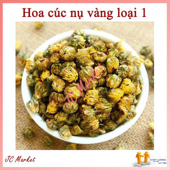 100 gram Trà Hoa Cúc Cúc Nụ, Hoa Cúc Kim Cương