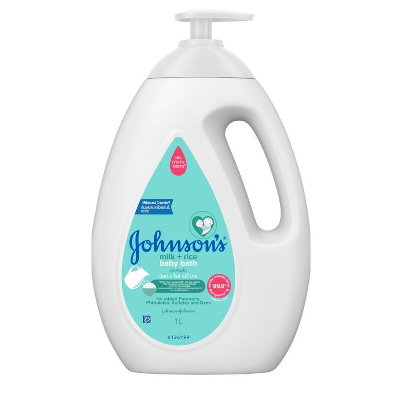 Sữa Tắm Johnson Baby 1000ml Chứa Sữa Và Gạo