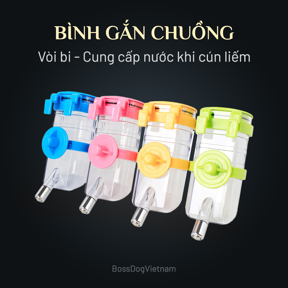 Bình nước cho chó mèo Leky | BossDog