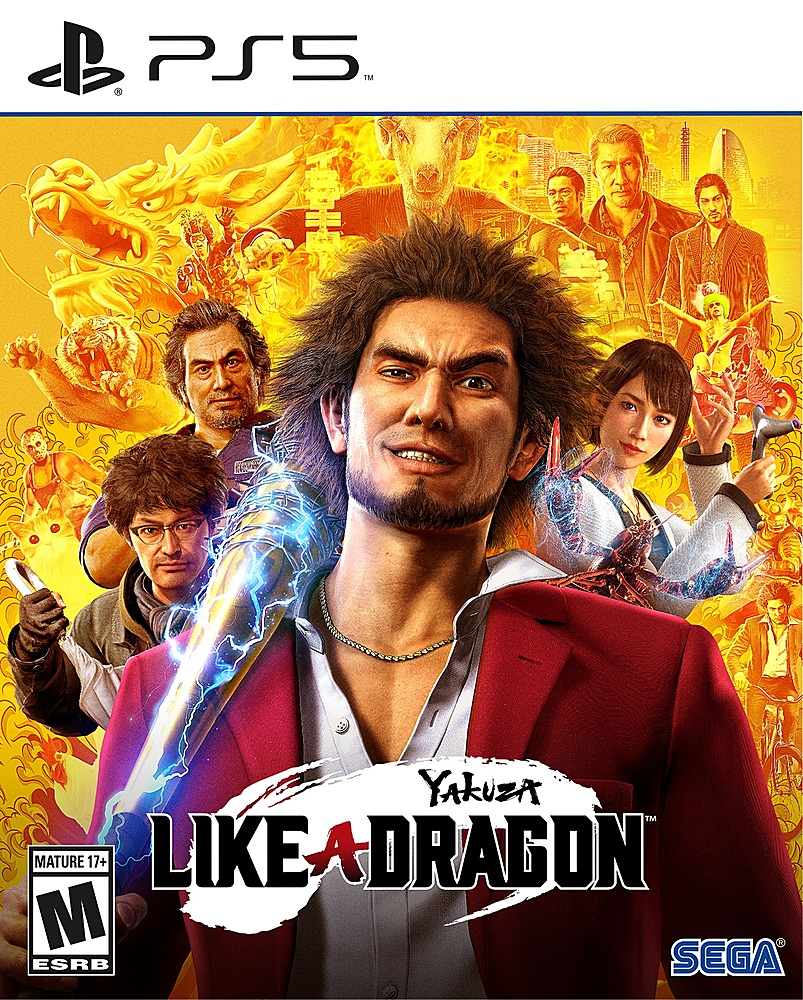 Đĩa Game PS5 : Yakuza Like a Dragon Hệ US