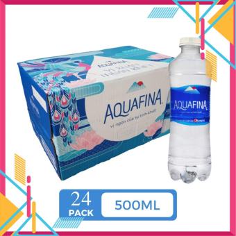 Nước suối AQuaFina chai 500ml( thùng 24 chai)