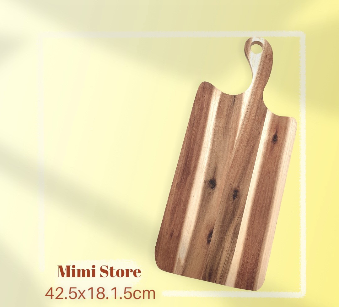Thớt gỗ tràm xuất khẩu - dùng làm trang trí, chụp hình bánh / steak