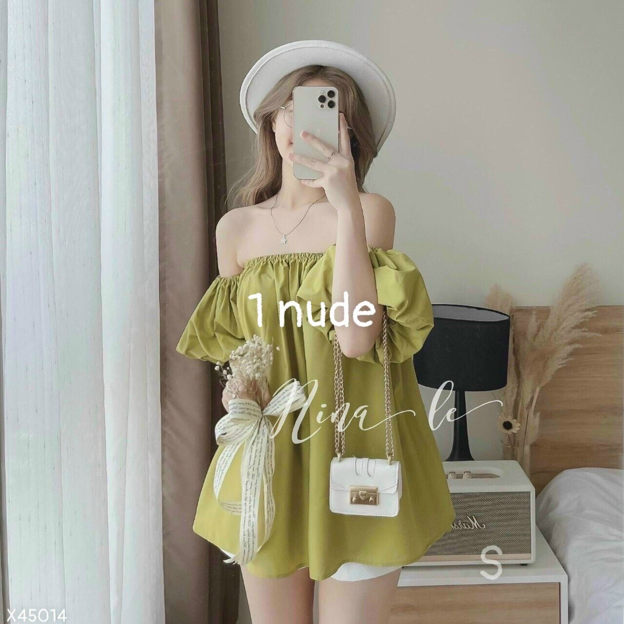 Sét bộ áo bẹt vai kèm quần đùi mẫu mới xịn xò.