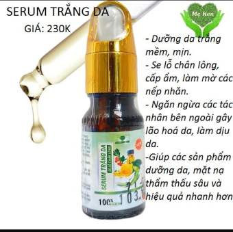 Serum trắng da Mẹ Ken 10ml