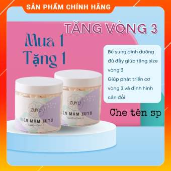 Viên Mầm ZuYu Tăng Vòng 3 [Mua 1 tặng 1 + TẶNG THƯỚC DÂY ĐO]