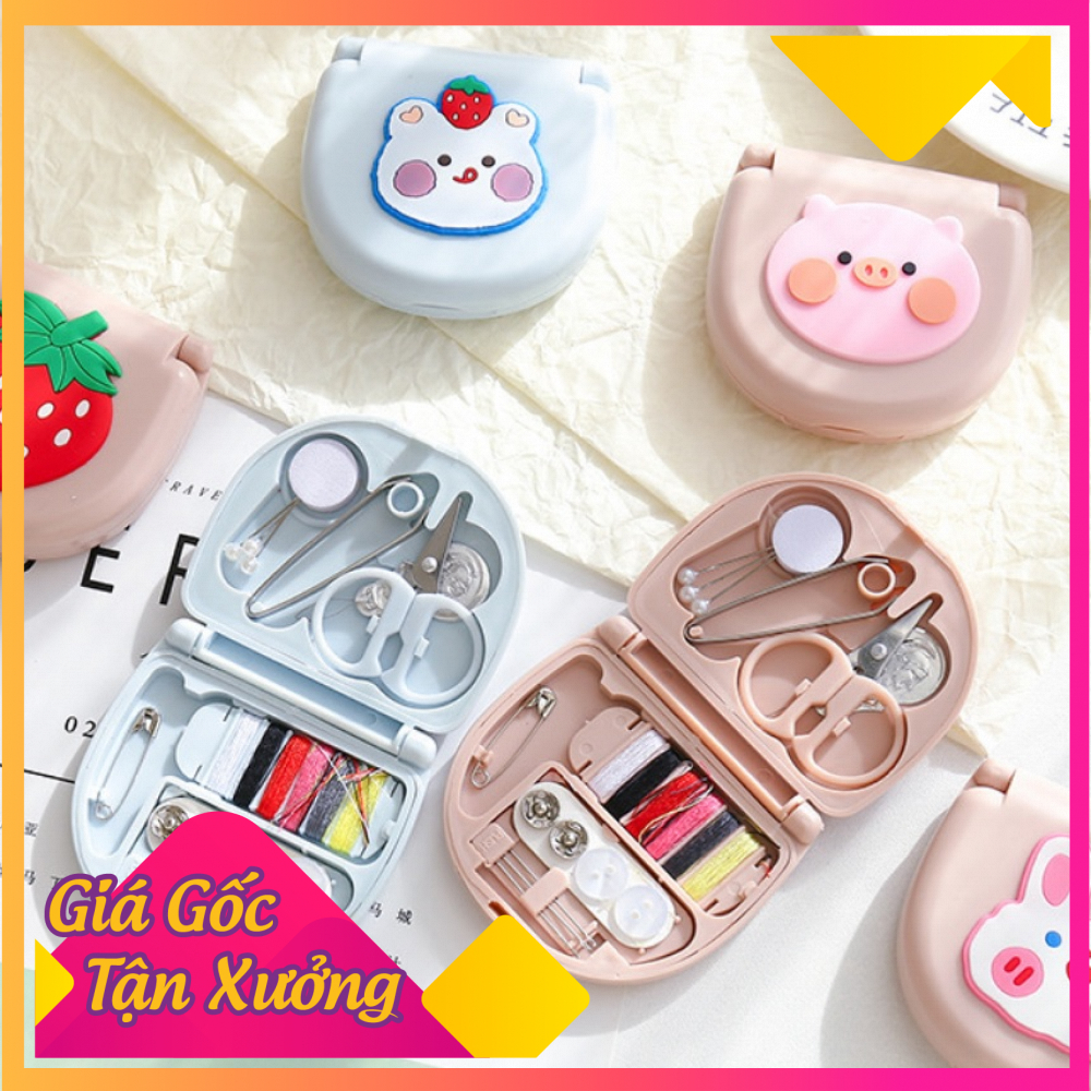 [ĐƯỢC CHỌN MẪU] Hộp Kim Chỉ Mini Đa Năng Tiện Lợi Mẫu Mới Siêu Nhỏ Gọn Dễ Thương Có Thể Dễ Dàng Bỏ Túi Mang Đến Bất Cứ Đâu