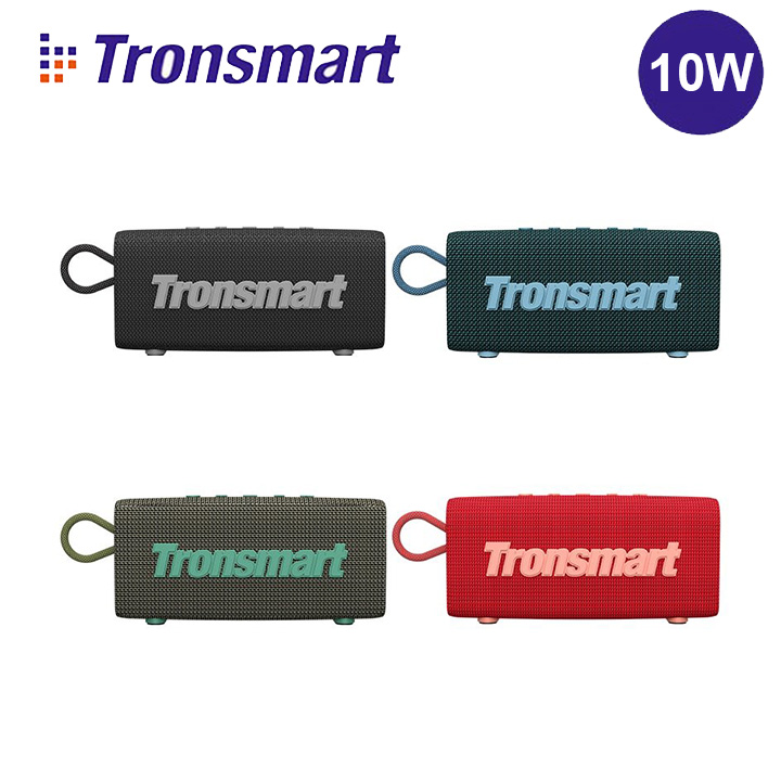 Loa bluetooth 5.3 tronsmart trip, loa không dây chống nước trip wireless có công suất đầu ra 10w, bluetooth 5.3, chống nước ipx7, thời gian phát nhạc 20 giờ, micrô tích hợp - chính hãng