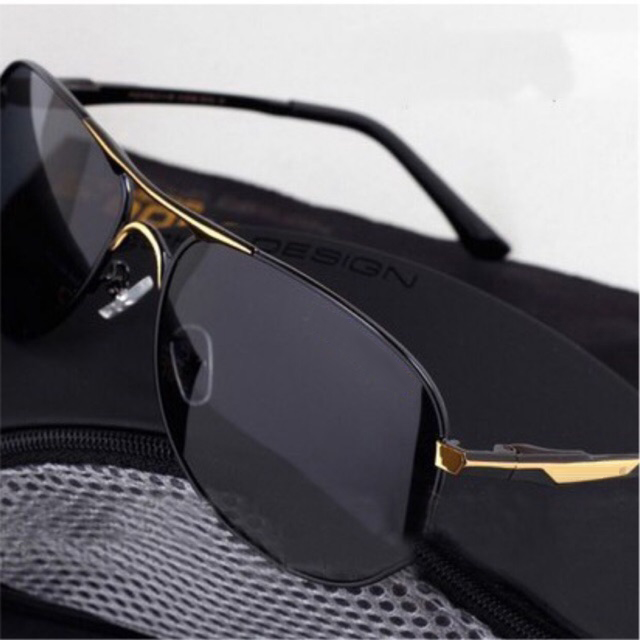 Kính Đổi Màu Đi Ngày Và Đêm Nam A563 Mắt Kính Phân Cực Polazide Chống Chói Chống Tia UV 400 Kiểu Dáng Thời Trang Hot, Kính Chính Hãng Gọng Kính Nhôm- Magie Hợp Kim Siêu Cứng Siêu nhẹ Ôm Vừa Mặt Ngăn Bụi Khi Lái Xe