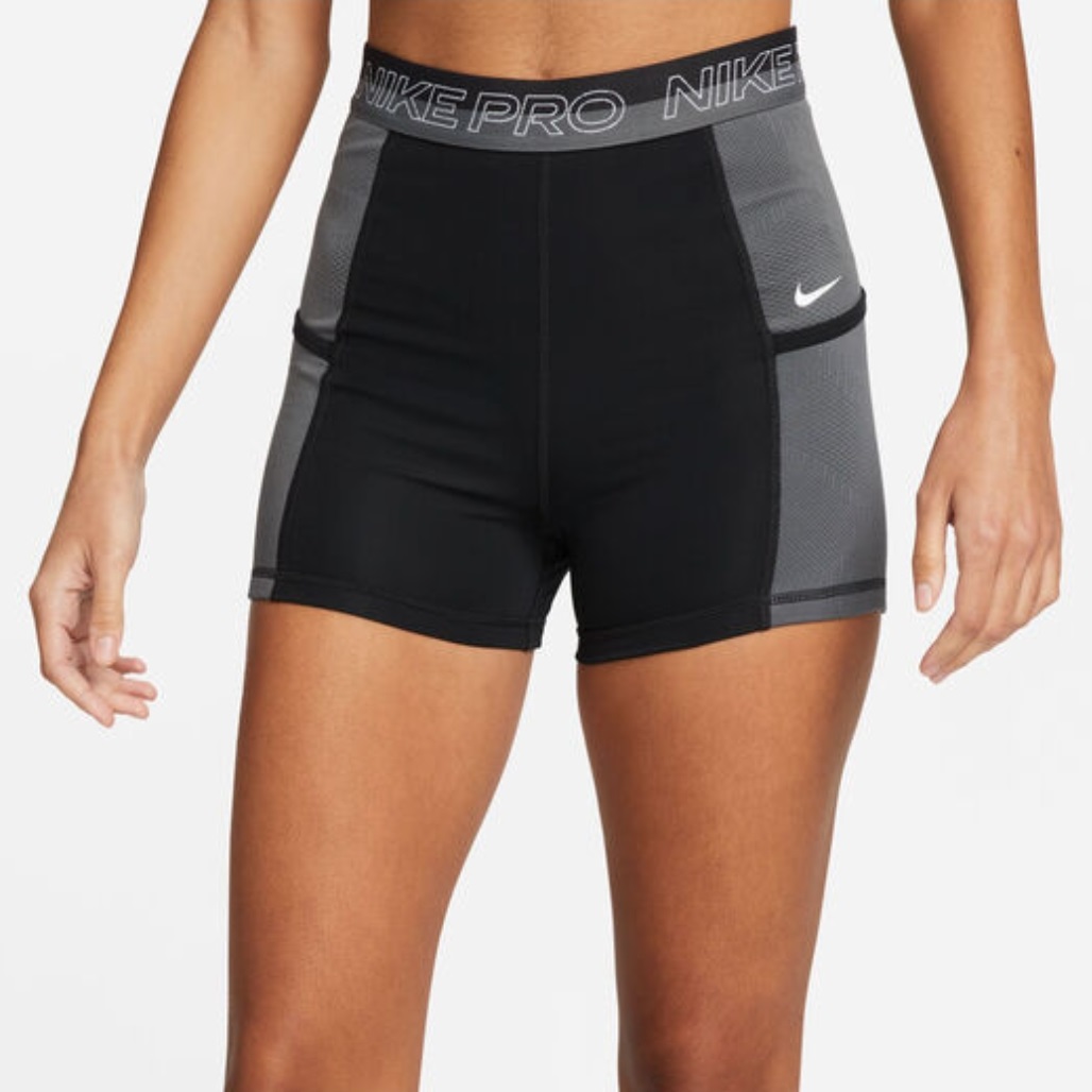high rise nike pro shorts