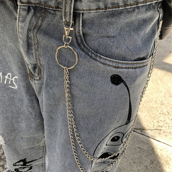 Trang Sức Quần Bò Dây Xích Đeo Hông Câu Lạc Bộ Rock Đa Năng Cá Tính Cho Nam Và Nữ Chuỗi/YIDA