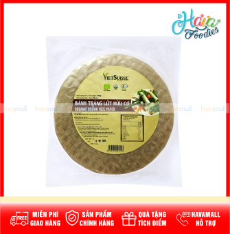 Bánh Tráng Lứt Hữu Cơ Vietsuisse 200g