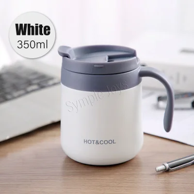 Stainless Steel Thermal Coffee Mug Bubble Tea Cup Vacuum Insulated Travel Mug (9)