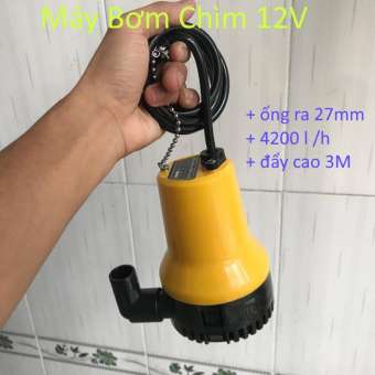 máy bơm chìm 12v