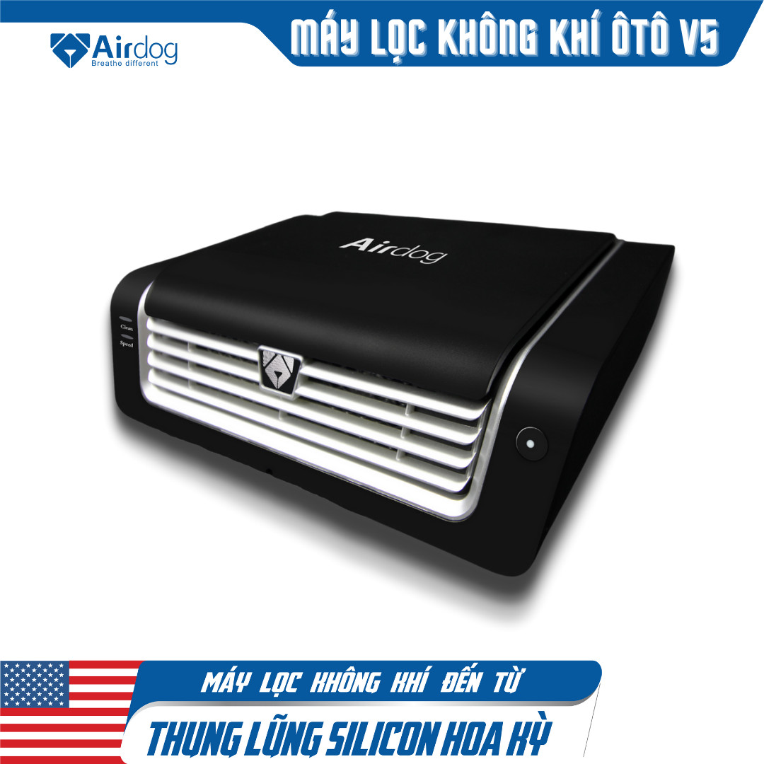Máy lọc không khí ô tô thông minh airdog v5