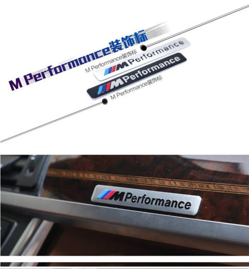 1 Miếng Dán Trang Trí Nội Thất Xe Hơi Dán Nhãn Thân Xe Cho BMW M3 M5 M6 X1 X3 X5 E34 E39 E36 E60 E90 E46 F30 F10 F20 Tạo Kiểu Xe