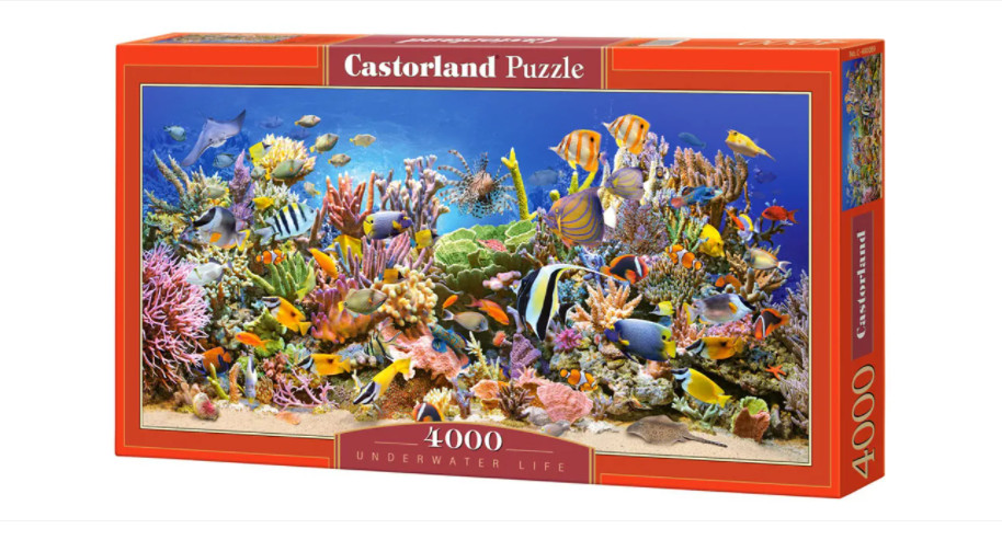 Đồ chơi xếp hình puzzle chủ đề Underwater lifeCastorland 4000 mảnh C4000892