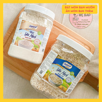 Yến Mạch Ăn Liền OatMeal Pure Úc 500gram - Hỗ Trơ Giảm Cân - Shop Mẹ Bắp [Date 2024]