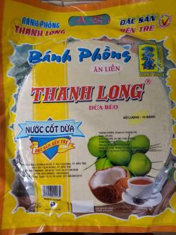 ĐẶC SẢN BẾN TRE BÁNH TRÁNG SỮA- BÁNH PHỒNG SỮA HIỆU THANH LONG 320GR