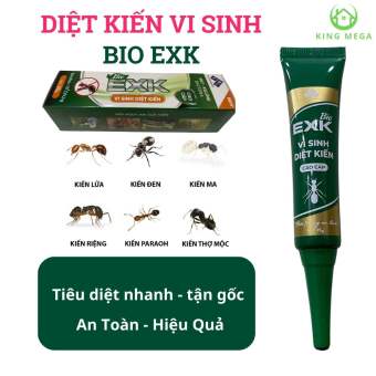 Thuốc kiến sinh học - diệt kiến ba khoang, kiến đen, kiến cánh, kiến lửa, kiến vàng, diệt mọi loại kiến - Bio EXK