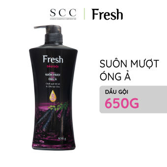 Dầu gội Fresh thiên nhiên Suôn mượt óng ả chiết xuất Bồ kết 650g