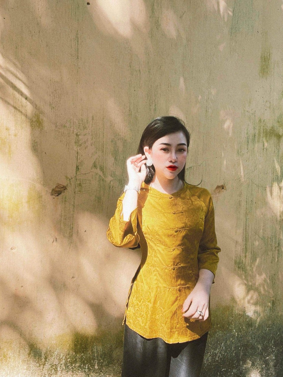 Set bà ba gấm sang trọng d12