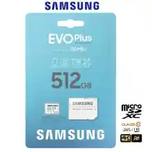 ภาพขนาดย่อของสินค้าSamsung 512GB EVO Plus Micro SDXC with SD Adapter (130MB/s)