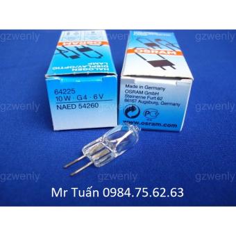 Bóng đèn Halogen KÍNH HIỂN VI 6V 10W 64225 OSRAM ĐỨC