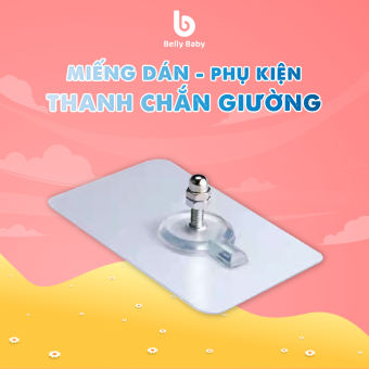 Phụ kiện Miếng Dán Thanh Chắn Giường Cho Bé