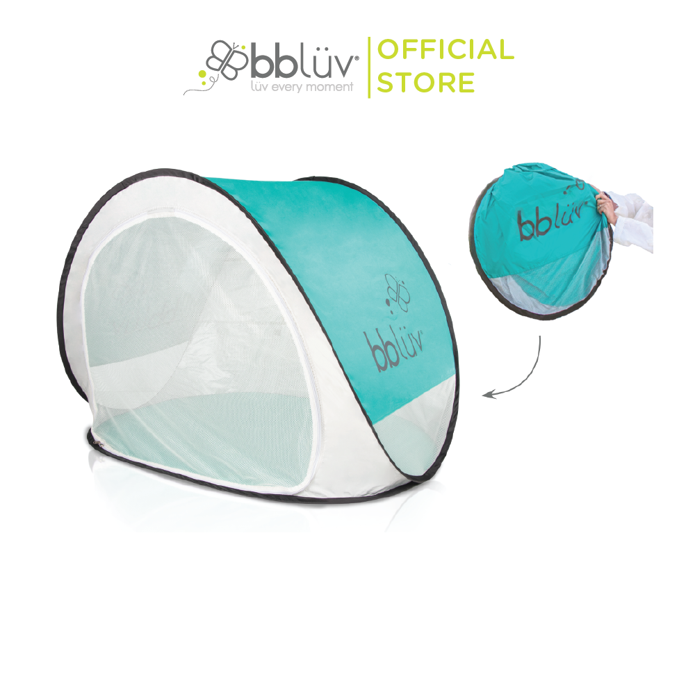 Lều du lịch tự bung chống tia UV SPF 50+ đi kèm màn chống muỗi bbluv