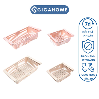 Khay Nhựa Gài Tủ Lạnh GIGAHOME Có Thể Điều Chỉnh Độ Dài Tiện Lợi 8892
