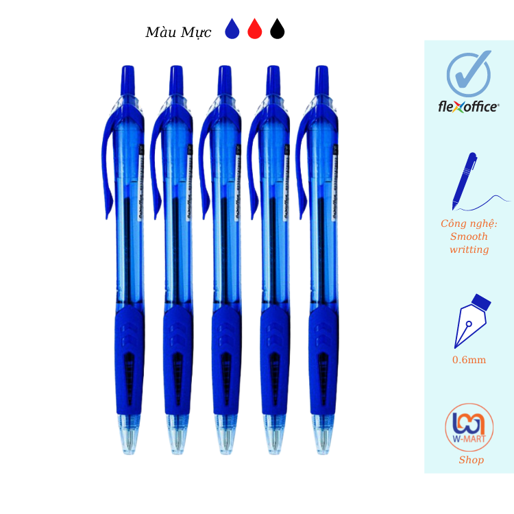 Bút gel nước Flexoffice FO GELB012